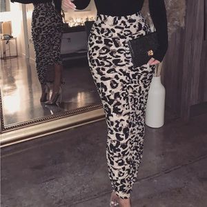 J lux label maxi skirt